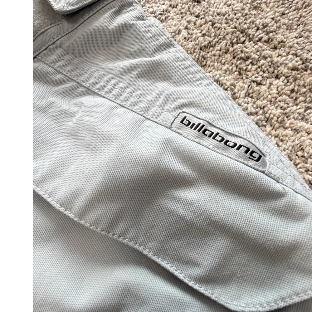 Billabong Formula Snowboard Pants Mens Small Blue Grey Cargo Ski